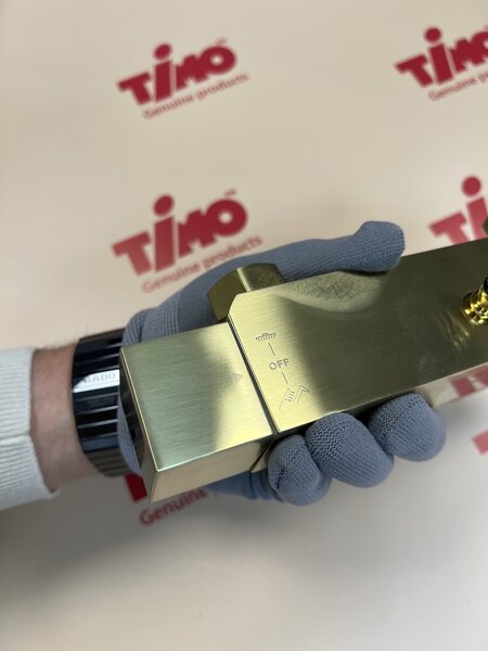 Душевая система с термостатом Timo Tetra-thermo (SX-0169/17) золото матовое