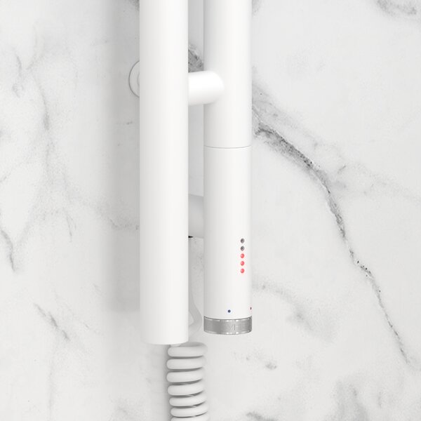 Полотенцесушитель электрический Сунержа Нюанс 3.0 1200 правый цвет Матовый белый