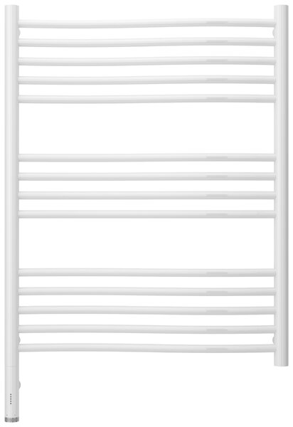 Полотенцесушитель электрический Сунержа Флюид 3.0 800х600 МЭМ левый цвет Белый