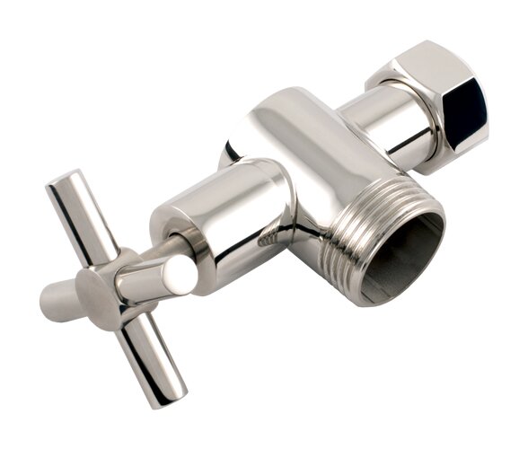 Вентиль Сунержа угловой крест цвет Белый