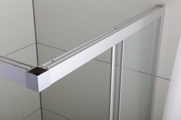 Душевой уголок Cezares COMFORT-A-2-100-C-Cr, стекло прозрачное