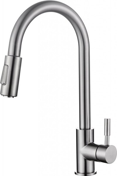 Смеситель для кухни двухрежимный BELBAGNO BB-LAM31A-IN цвет Сатин