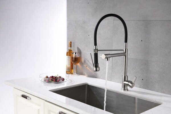 Смеситель для кухни BELBAGNO BB-LAM50-IN Сатин