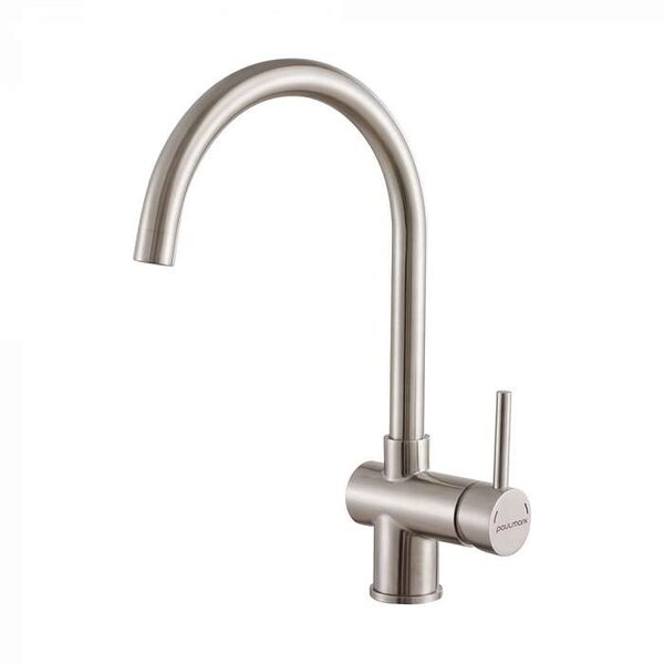 Смеситель для кухни Paulmark Bend Be212066-SS цвет нержавеющая сталь