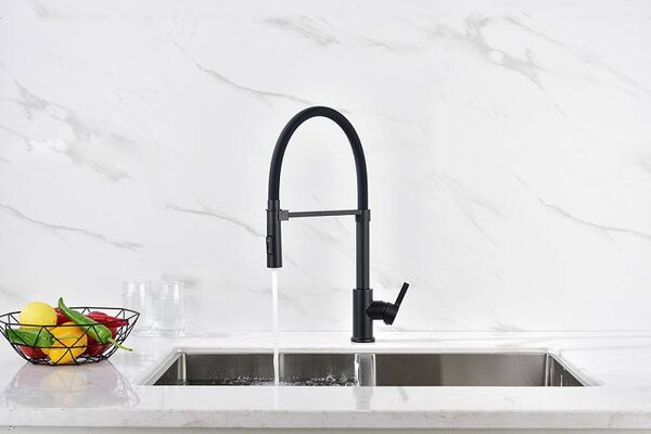 Смеситель для кухни Paulmark Halt Ha214021-401 цвет антрацит