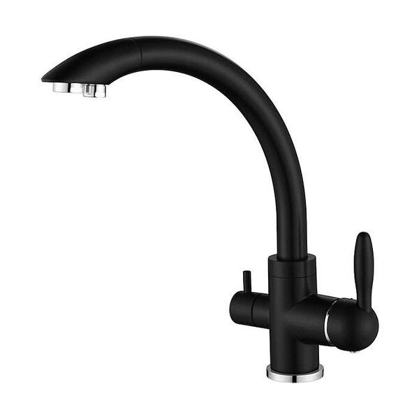 Смеситель для кухни Paulmark Essen Es213001-308 цвет черный