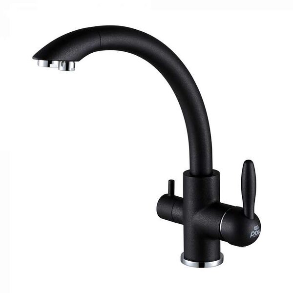 Смеситель для кухни Paulmark Essen Es213001-418 цвет черный