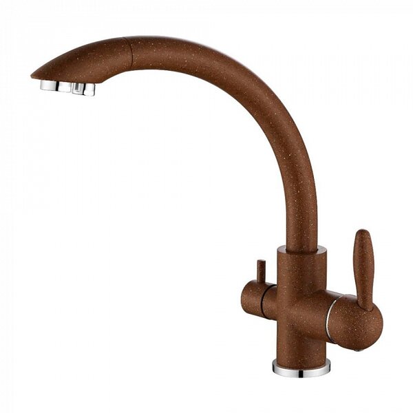 Смеситель для кухни Paulmark Essen Es213001-307 цвет терракот