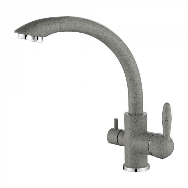 Смеситель для кухни Paulmark Essen Es213001-310 цвет серый
