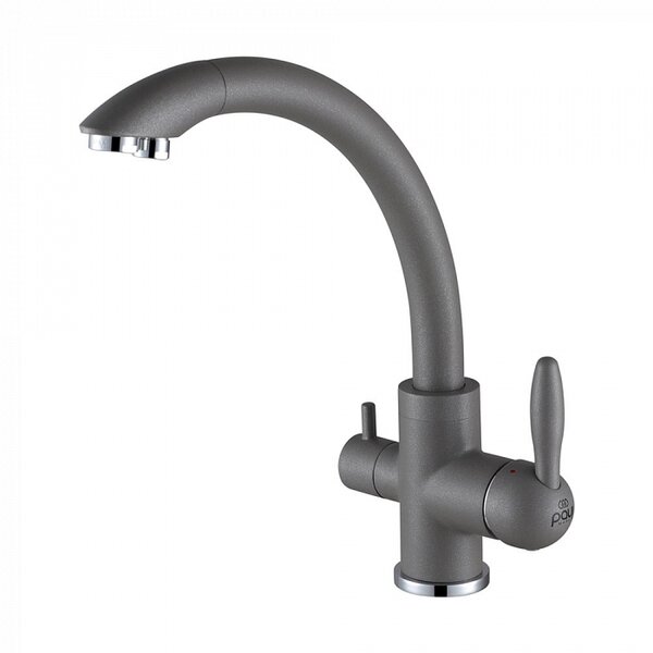 Смеситель для кухни Paulmark Essen Es213001-402 цвет серый