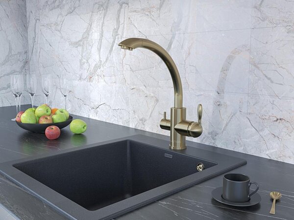 Смеситель для кухни Paulmark Essen Es213001-BR цвет бронза