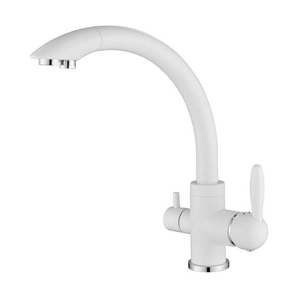 Смеситель для кухни Paulmark Essen Es213001-431 цвет белый