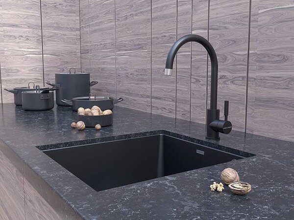 Смеситель для кухни Paulmark Holstein Ho212063-401 цвет антрацит