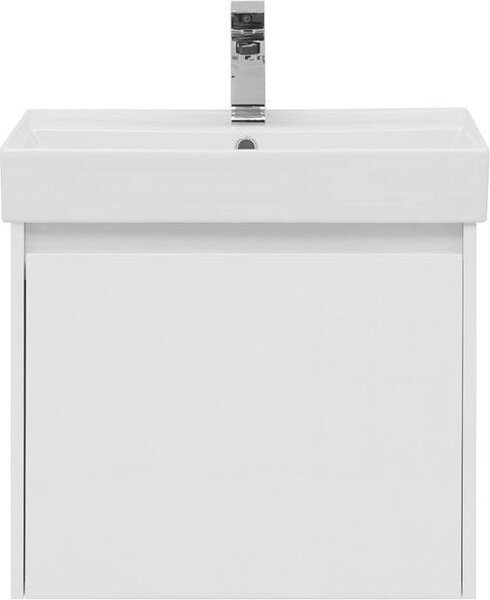 Тумба с раковиной Aquanet Nova Lite 60 белый (1 ящик)