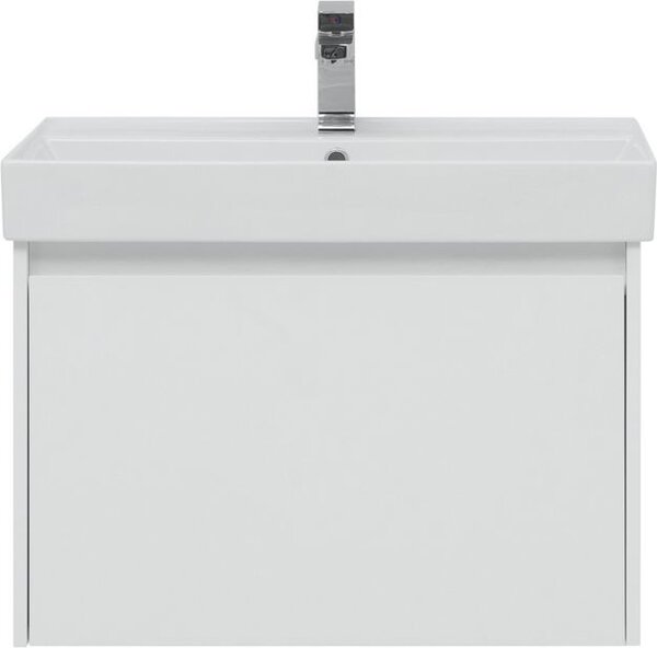 Тумба с раковиной Aquanet Nova Lite 75 белый (1 ящик)