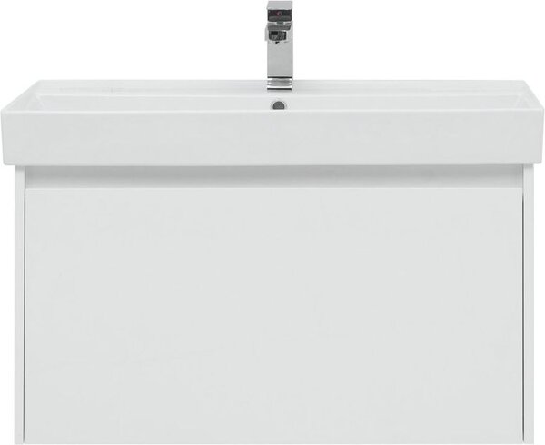 Тумба с раковиной Aquanet Nova Lite 90 белый (1 ящик)