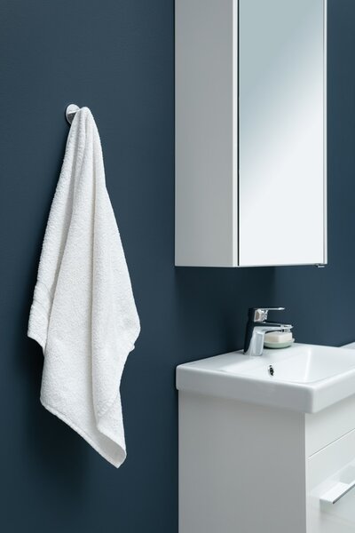 Тумба с раковиной Aquanet Августа 50 (Moduo Slim) белый