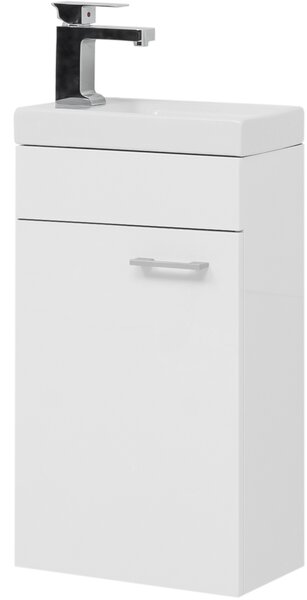 Тумба с раковиной Aquanet Нота 40 L (Moduo) белый