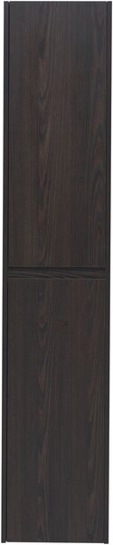 Пенал Aquanet Nova Lite 35 дуб черный