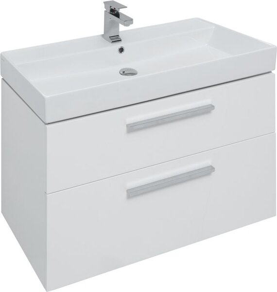 Комплект мебели для ванной Aquanet Nova 90 белый (2 ящика)