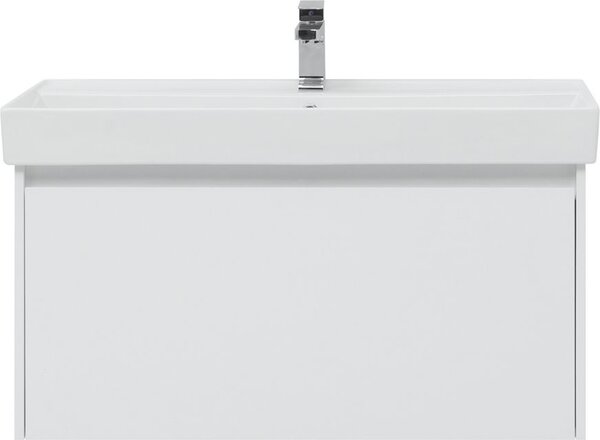 Комплект мебели для ванной Aquanet Nova Lite 100 белый (1 ящик)