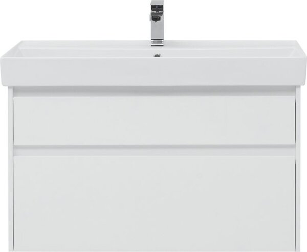 Комплект мебели для ванной Aquanet Nova Lite 100 белый (2 ящика)