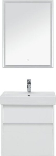 Комплект мебели для ванной Aquanet Nova Lite 60 белый (2 ящика)