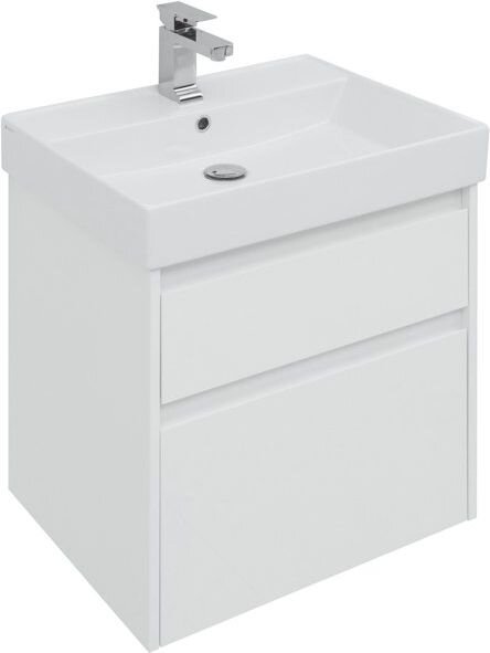 Комплект мебели для ванной Aquanet Nova Lite 60 белый (2 ящика)