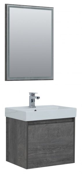Комплект мебели для ванной Aquanet Nova Lite 60 дуб рошелье (1 ящик)
