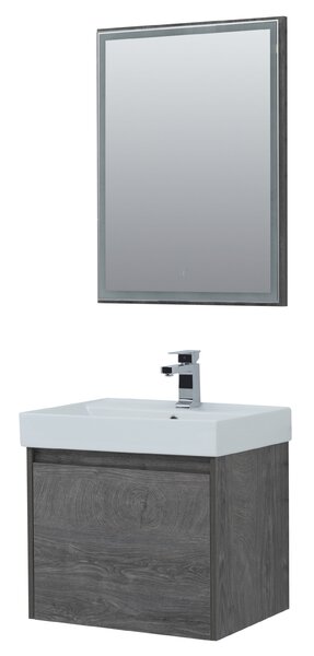 Комплект мебели для ванной Aquanet Nova Lite 60 дуб рошелье (1 ящик)
