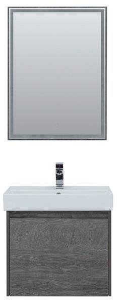 Комплект мебели для ванной Aquanet Nova Lite 60 дуб рошелье (1 ящик)