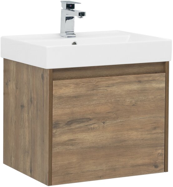 Комплект мебели для ванной Aquanet Nova Lite 60 дуб рустикальный (1 ящик)