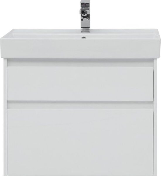 Комплект мебели для ванной Aquanet Nova Lite 75 белый (2 ящика)