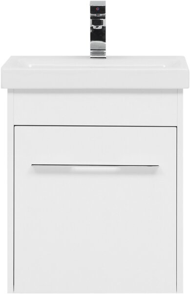 Комплект мебели для ванной Aquanet Августа 50 (Moduo Slim) белый