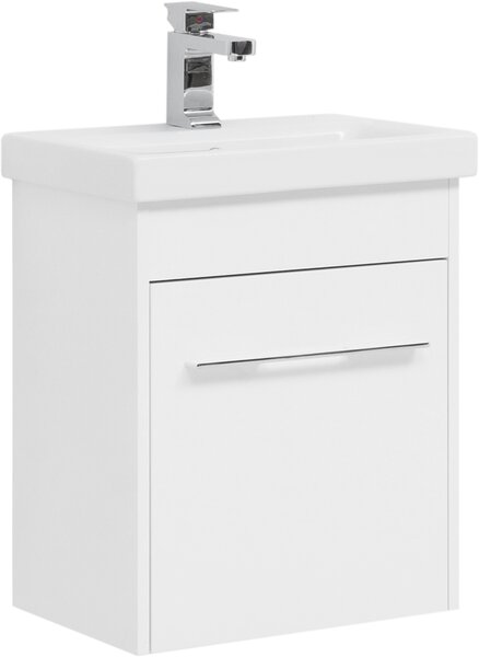 Комплект мебели для ванной Aquanet Августа 50 (Moduo Slim) белый