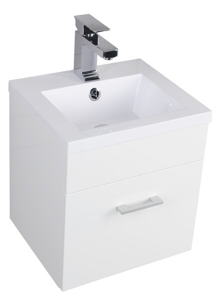 Комплект мебели для ванной Aquanet Нота 40 белый