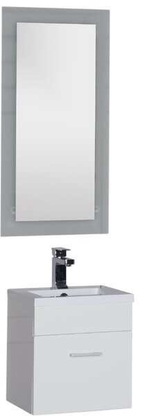 Комплект мебели для ванной Aquanet Нота 40 белый