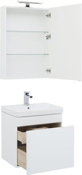 Комплект мебели для ванной Aquanet София 60 белый