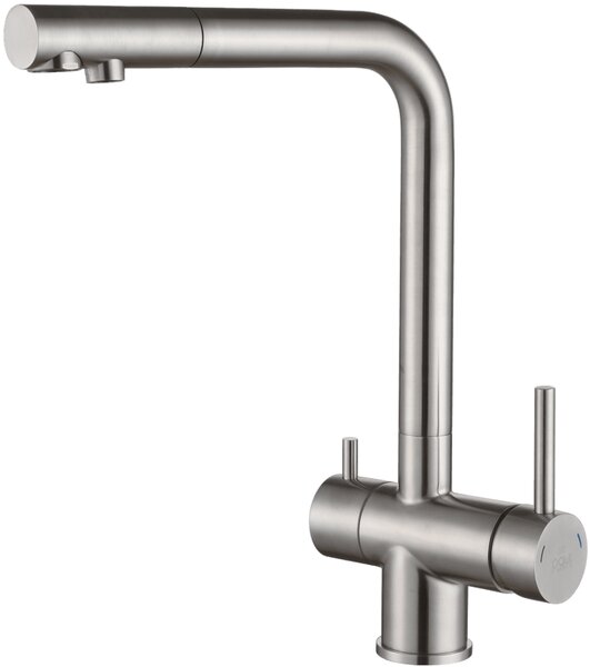 Смеситель для кухни Paulmark Skalen Sk213020-SS цвет нержавеющая сталь