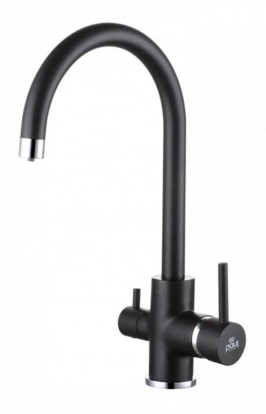 Смеситель для кухни Paulmark Essen Es213211-418 цвет черный