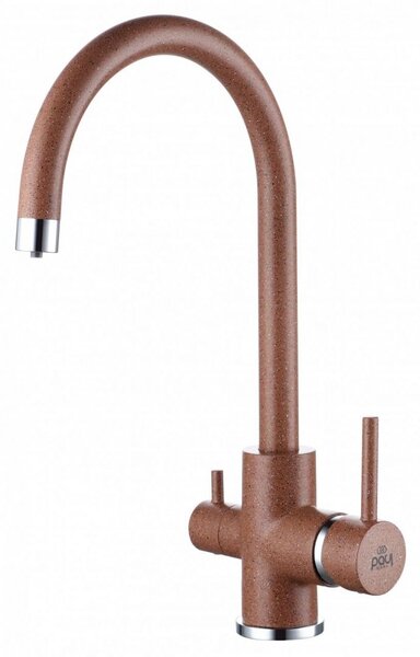 Смеситель для кухни Paulmark Essen Es213211-307 цвет терракот