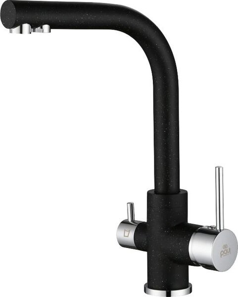 Смеситель для кухни Paulmark Essen Es213011-308 цвет черный