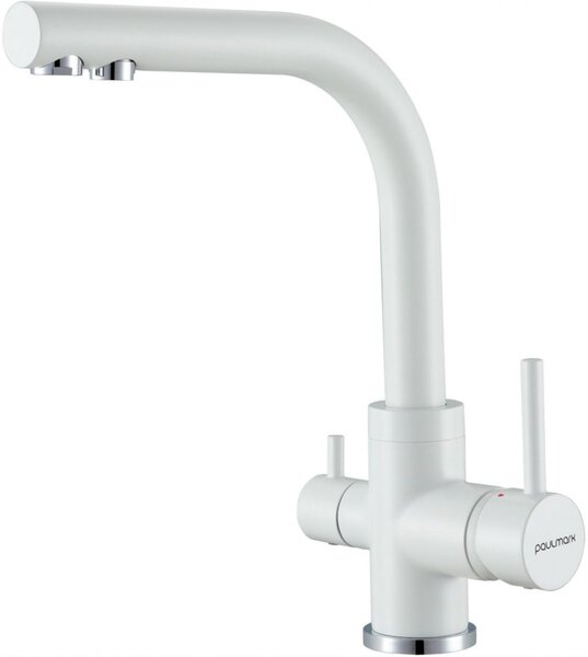 Смеситель для кухни Paulmark Essen Es213011-431TW цвет белый