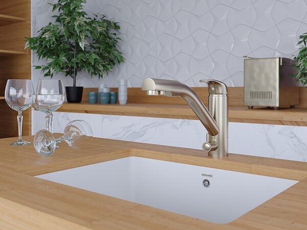 Смеситель для кухни Paulmark Hessen He213017-NI цвет никель