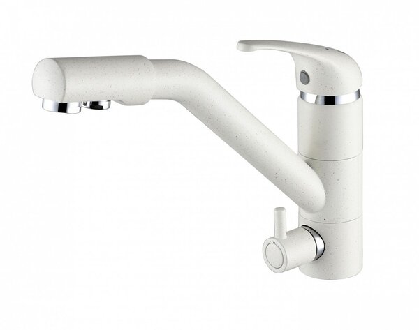Смеситель для кухни Paulmark Hessen He213017-331 цвет белый