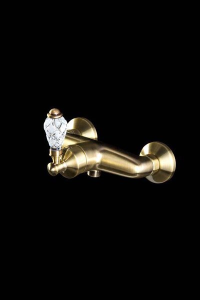 Смеситель для душа Boheme VOGUE CRYSTAL Бронза (одноручковый) 204-CRST