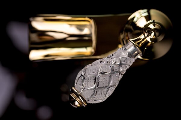 Смеситель для душа Boheme VOGUE CRYSTAL Бронза (одноручковый) 204-CRST