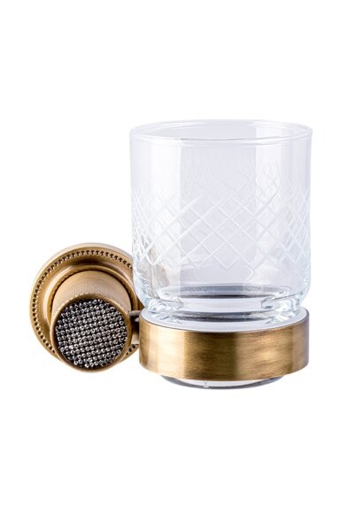 Стакан настенный Boheme Royal Cristal 10924-BR бронза