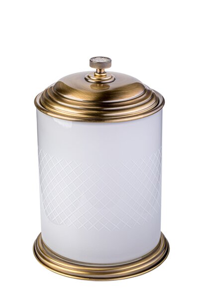 Ведро стекло Boheme Royal Cristal 10934-BR бронза