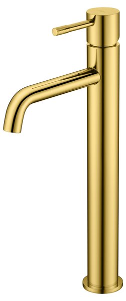 Смеситель Boheme Uno 462-G Gold для раковины высокий